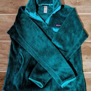 Patagonia Teal Fleece Pullover
